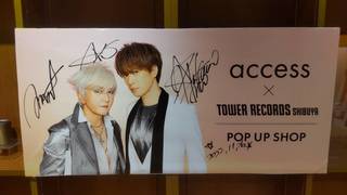 EVENT]【渋谷】「access✕TOWER RECORDS」ポップアップショップ